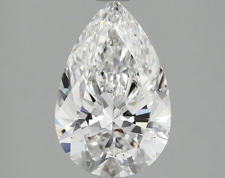 2.0 Carat Pear Shaped Ideal Cut VVS2 IGI Certified Lab Grown Diamond