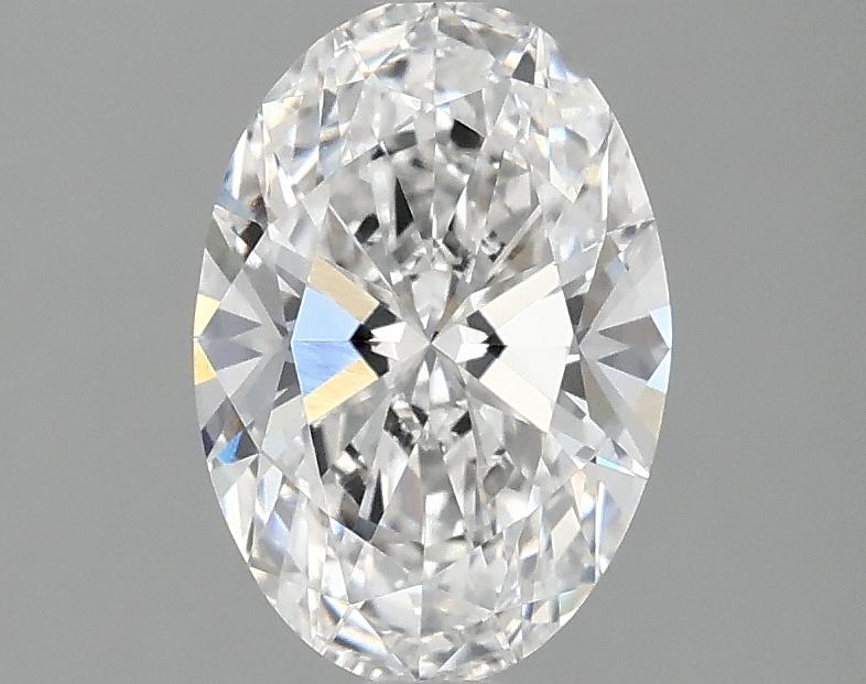 1.45 Carat Oval Shaped Ideal Cut VVS2 IGI Certified Lab Grown Diamond