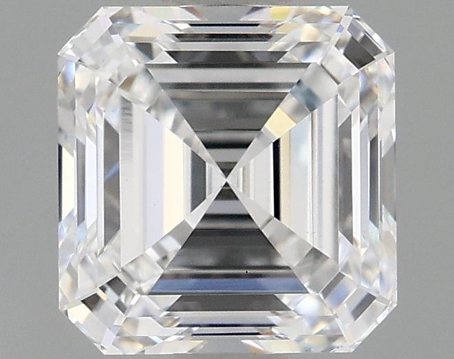 0.97 Carat Asscher Shaped Ideal Cut VS1 IGI Certified Lab Grown Diamond