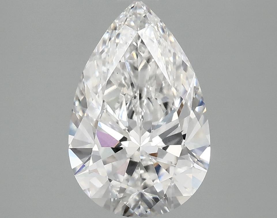 2.03 Carat Pear Shaped Ideal Cut VS1 IGI Certified Lab Grown Diamond