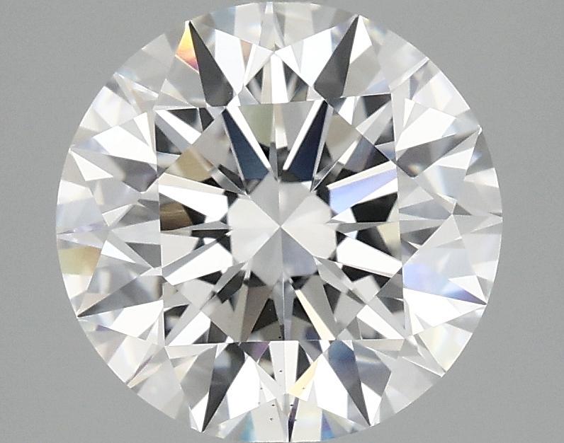 3.08 Carat Round Shaped Ideal Cut VS1 IGI Certified Lab Grown Diamond