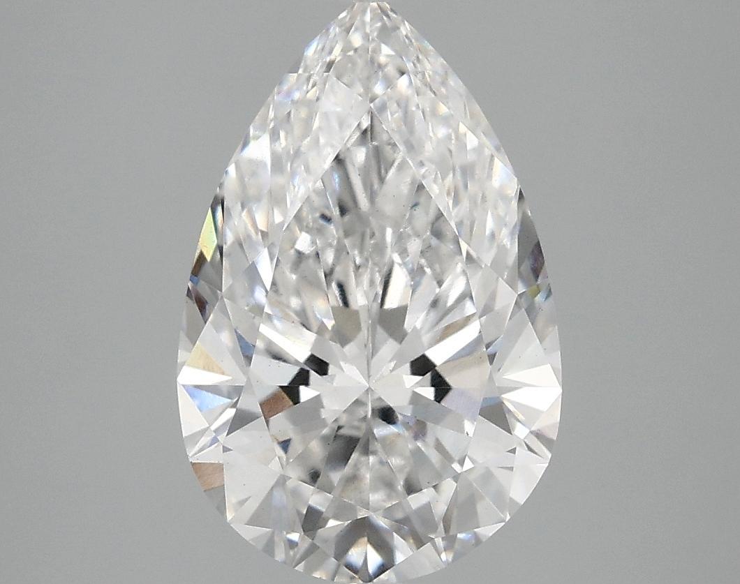 3.07 Carat Pear Shaped Ideal Cut VS2 IGI Certified Lab Grown Diamond