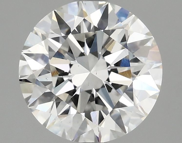 2.08 Carat Round Shaped Ideal Cut VS2 IGI Certified Lab Grown Diamond