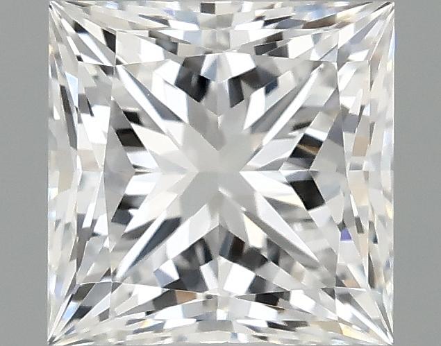 0.98 Carat Princess Shaped Ideal Cut VVS2 IGI Certified Lab Grown Diamond