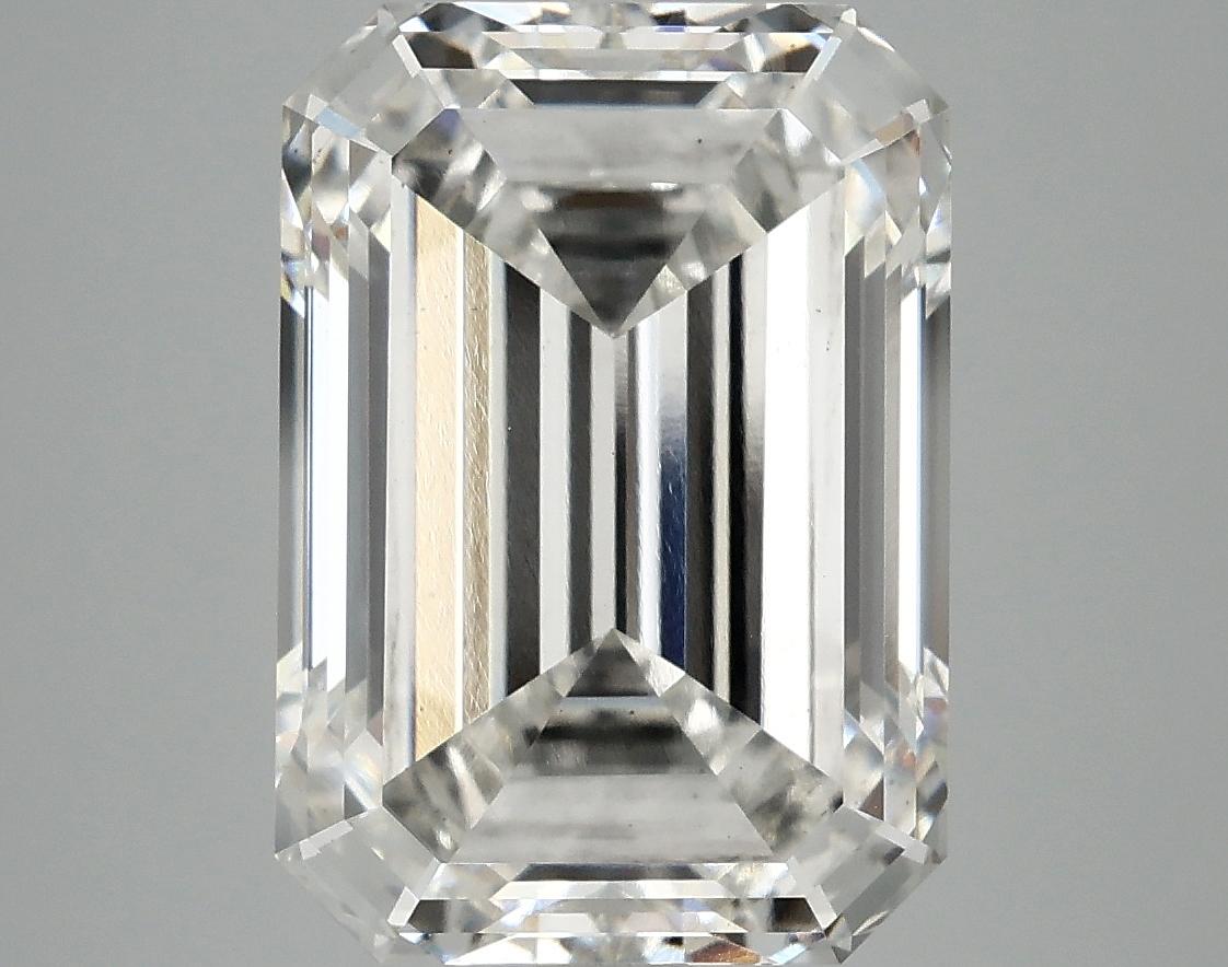 7.0 Carat Emerald Shaped Ideal Cut VS2 IGI Certified Lab Grown Diamond