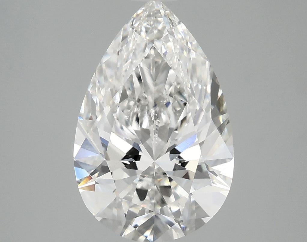 2.56 Carat Pear Shaped Excellent Cut VVS2 IGI Certified Lab Grown Diamond