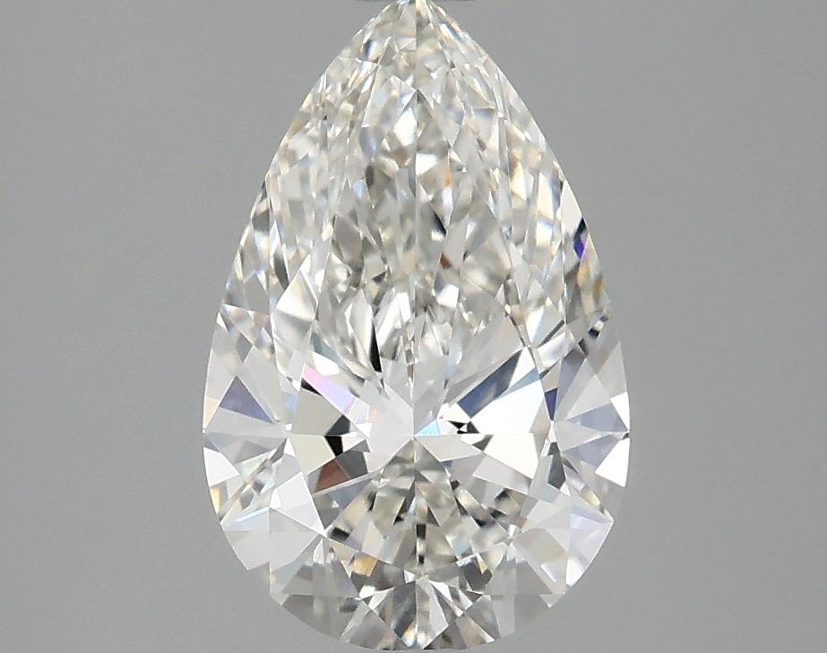 1.86 Carat Pear Shaped Ideal Cut VVS2 IGI Certified Lab Grown Diamond