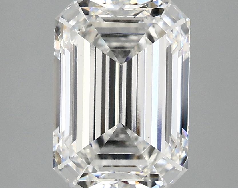 3.09 Carat Emerald Shaped Ideal Cut VS1 IGI Certified Lab Grown Diamond