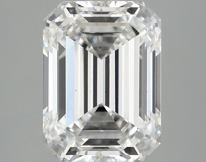 3.09 Carat Emerald Shaped Excellent Cut VS1 IGI Certified Lab Grown Diamond