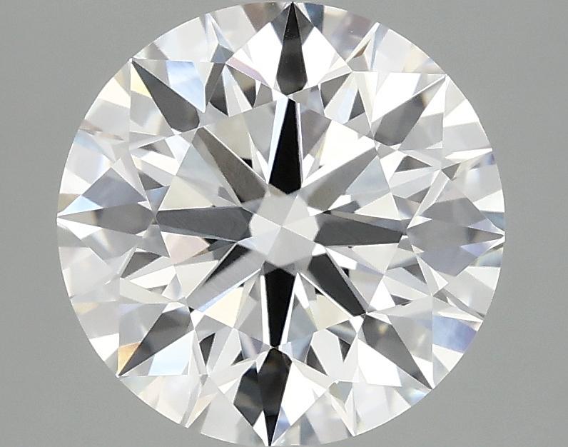 3.09 Carat Round Shaped Ideal Cut VVS2 IGI Certified Lab Grown Diamond