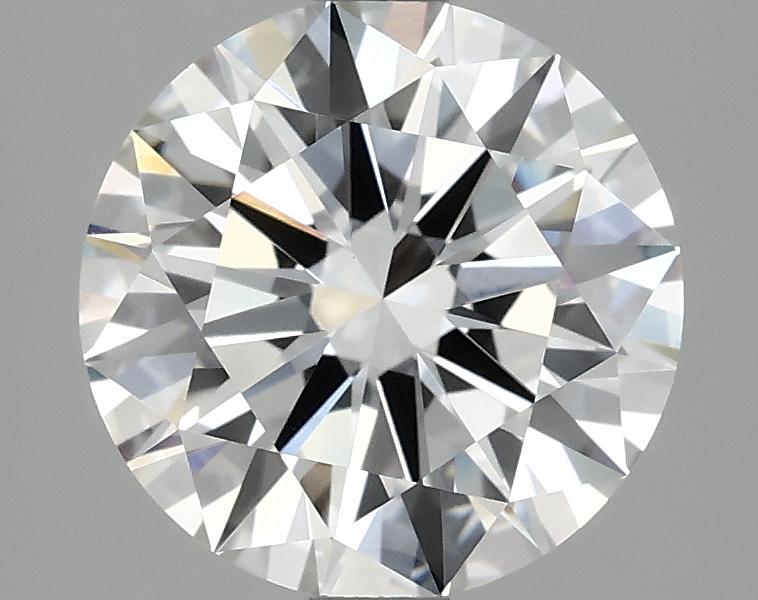 2.66 Carat Round Shaped Ideal Cut VVS2 IGI Certified Lab Grown Diamond