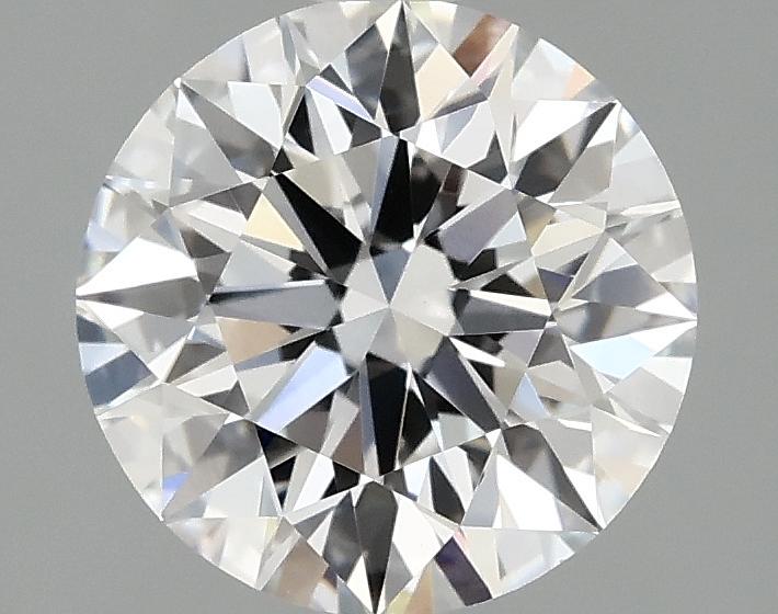 2.01 Carat Round Shaped Excellent Cut VVS2 IGI Certified Lab Grown Diamond