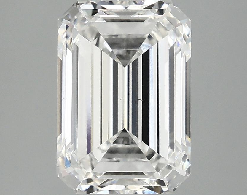 2.81 Carat Emerald Shaped Ideal Cut VS2 IGI Certified Lab Grown Diamond
