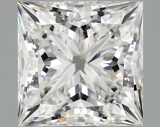 2.09 Carat Princess Shaped Ideal Cut VS1 IGI Certified Lab Grown Diamond