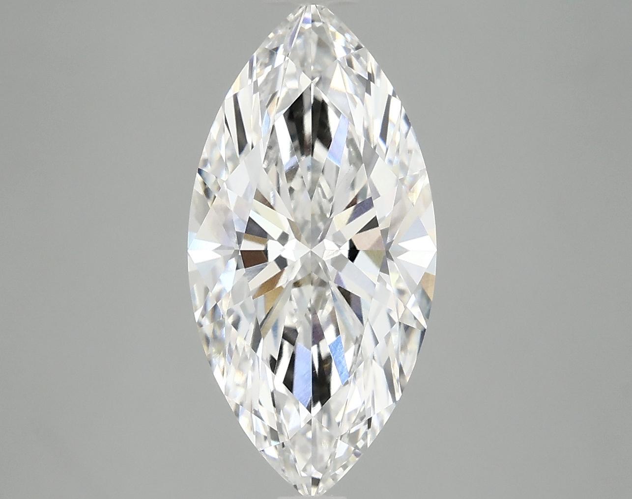 3.09 Carat Marquise Shaped Ideal Cut VS1 IGI Certified Lab Grown Diamond
