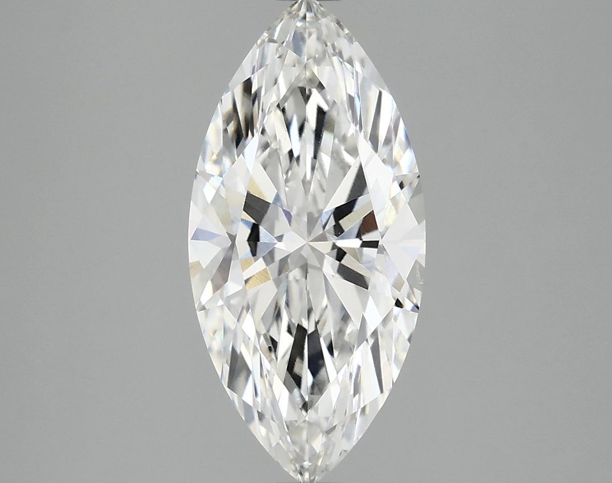 2.53 Carat Marquise Shaped Excellent Cut VS2 IGI Certified Lab Grown Diamond