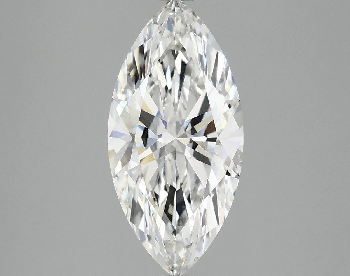 2.53 Carat Marquise Shaped Excellent Cut VS2 IGI Certified Lab Grown Diamond