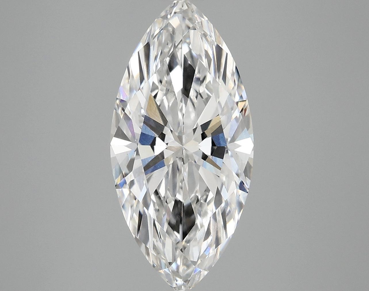 3.07 Carat Marquise Shaped Excellent Cut VS1 IGI Certified Lab Grown Diamond