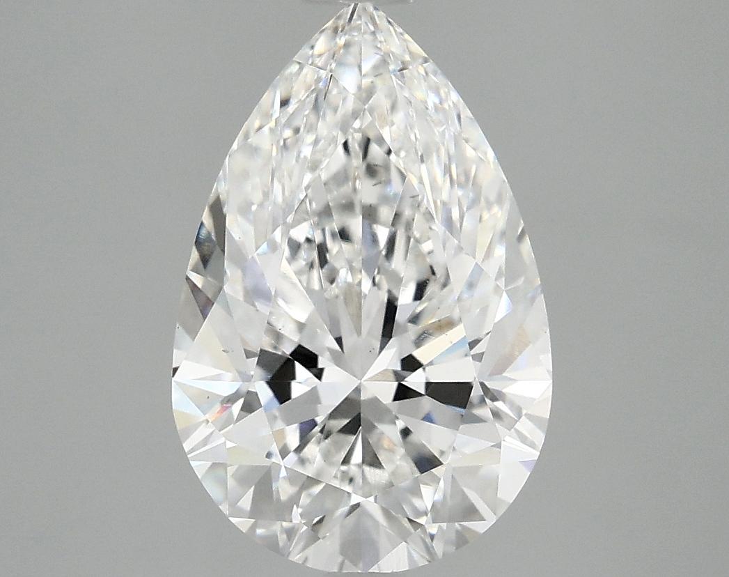 3.09 Carat Pear Shaped Excellent Cut VS2 IGI Certified Lab Grown Diamond