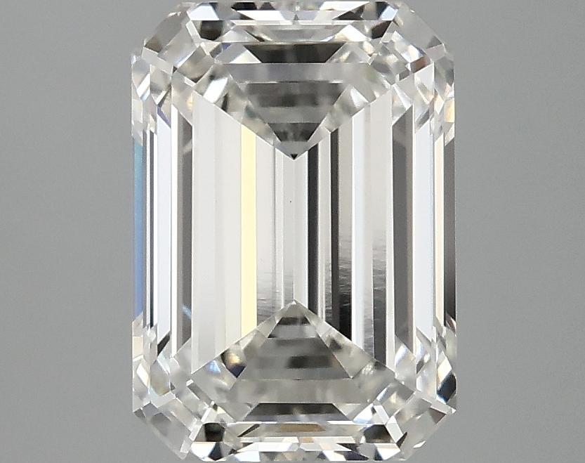 3.09 Carat Emerald Shaped Ideal Cut VVS2 IGI Certified Lab Grown Diamond