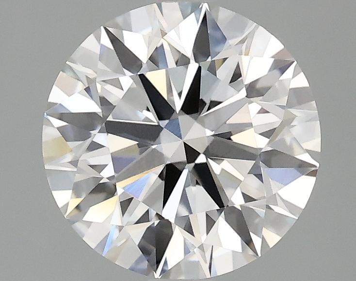 2.06 Carat Round Shaped Ideal Cut VVS2 IGI Certified Lab Grown Diamond