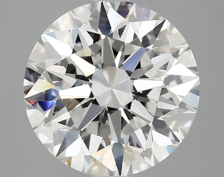 3.09 Carat Round Shaped Excellent Cut VS1 IGI Certified Lab Grown Diamond