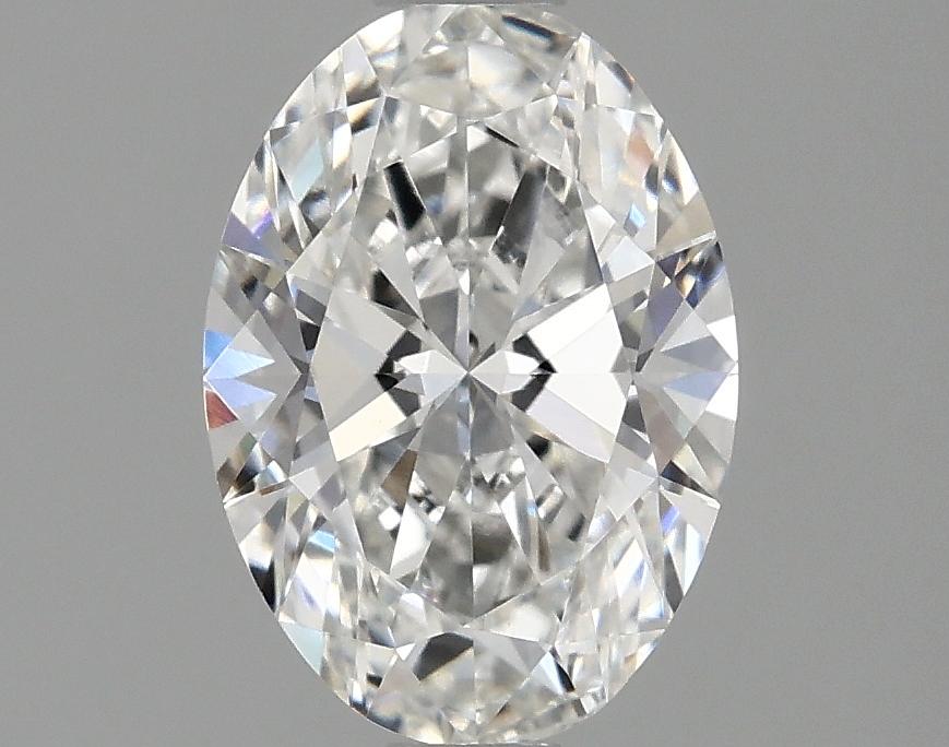1.08 Carat Oval Shaped Ideal Cut VVS2 IGI Certified Lab Grown Diamond