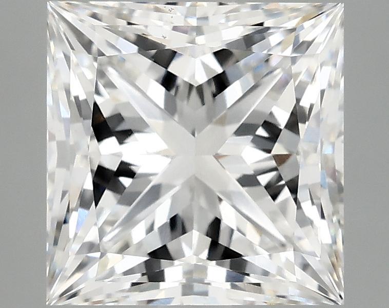 4.03 Carat Princess Shaped Ideal Cut VS1 IGI Certified Lab Grown Diamond