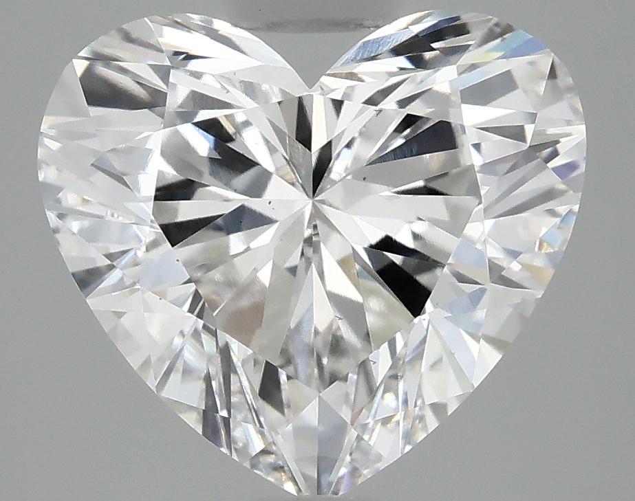 3.07 Carat Heart Shaped Ideal Cut VS2 IGI Certified Lab Grown Diamond