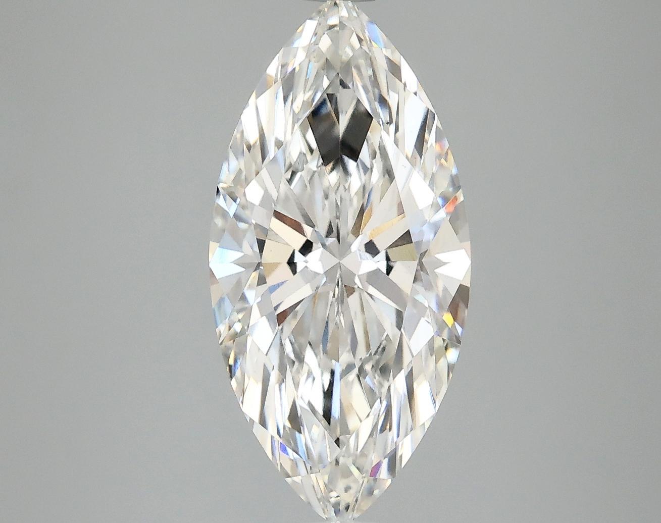 3.1 Carat Marquise Shaped Ideal Cut VS1 IGI Certified Lab Grown Diamond