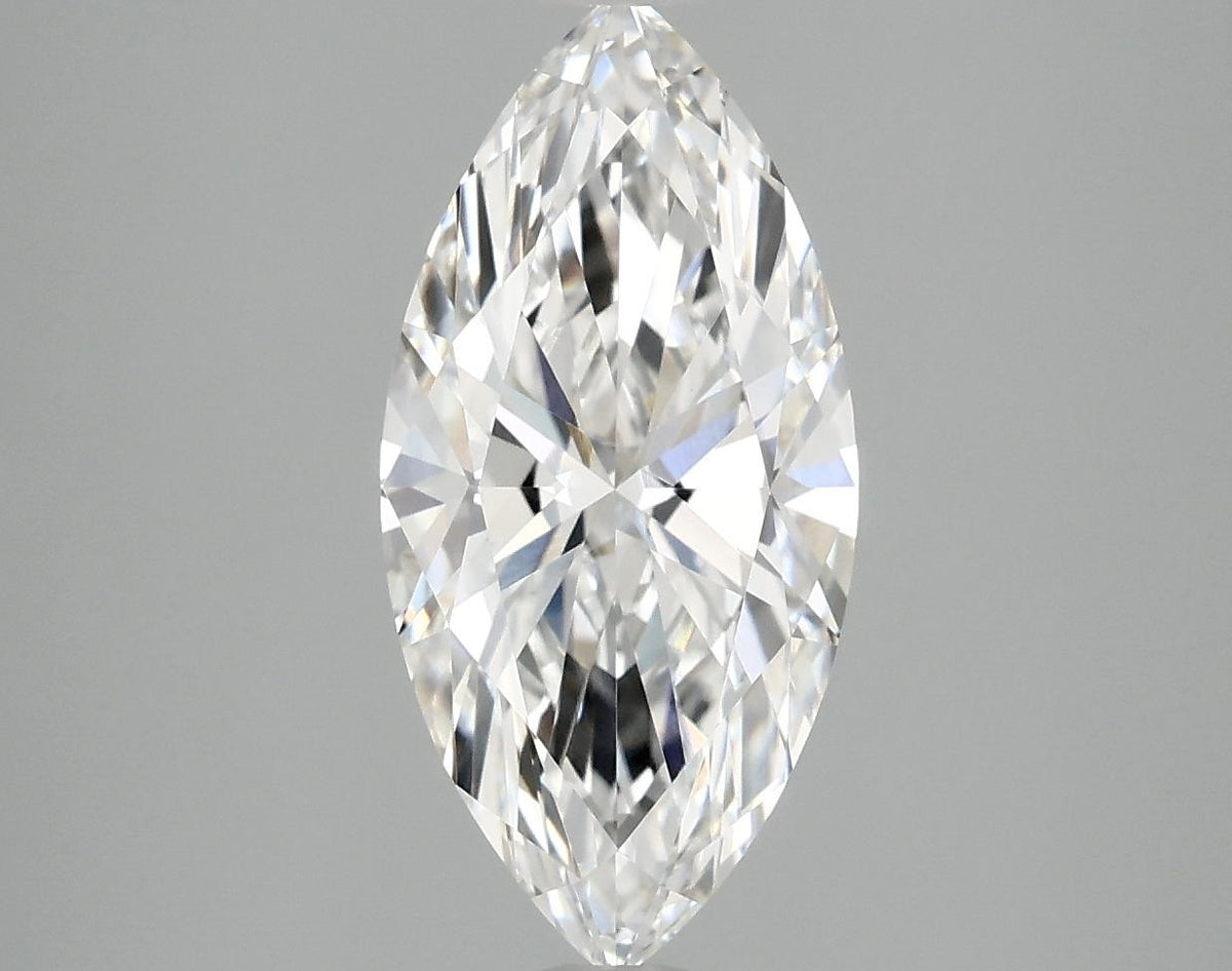 2.08 Carat Marquise Shaped Excellent Cut VVS2 IGI Certified Lab Grown Diamond