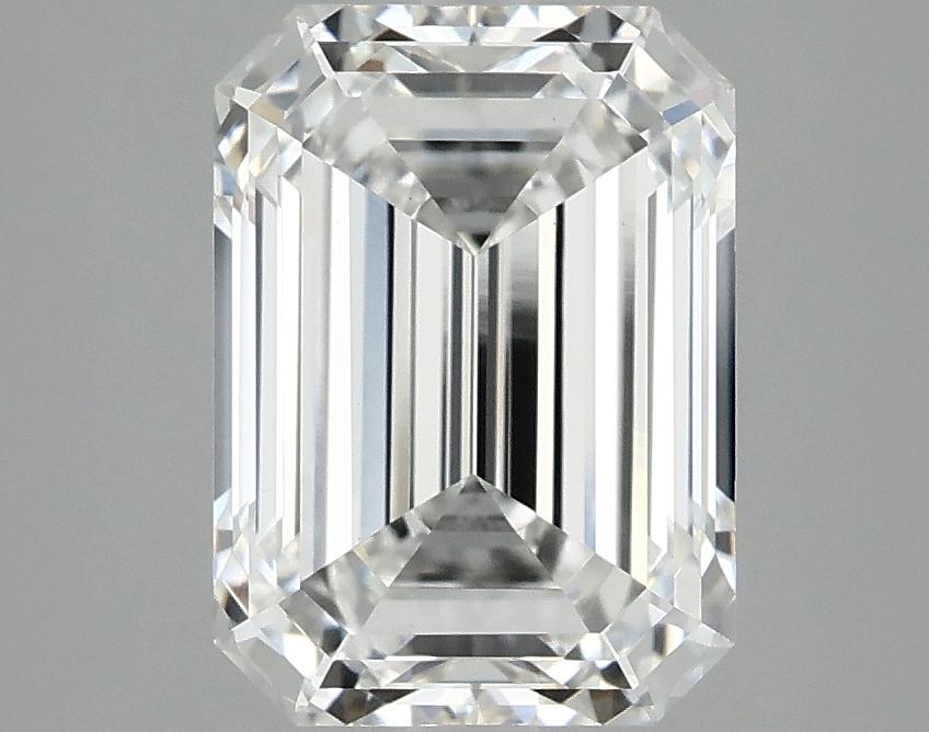 3.09 Carat Emerald Shaped Excellent Cut VS1 IGI Certified Lab Grown Diamond