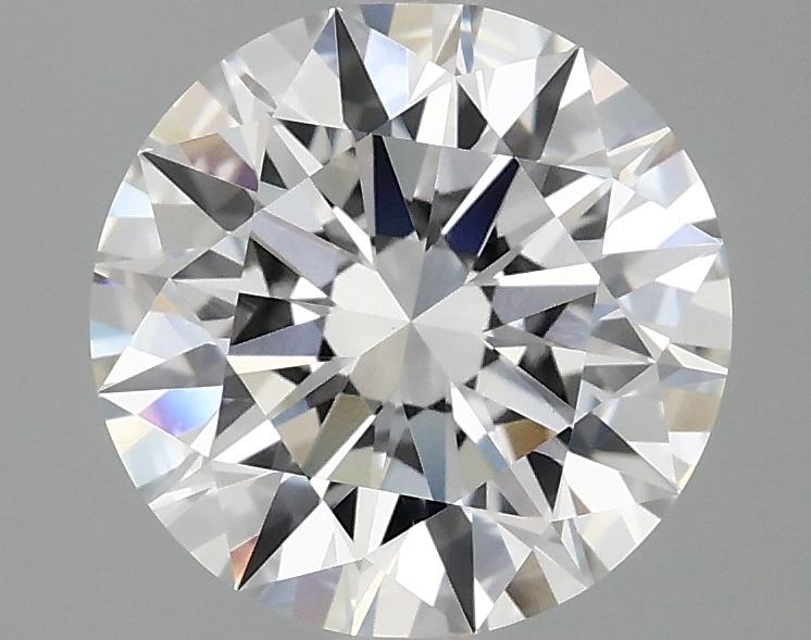 2.51 Carat Round Shaped Ideal Cut VVS2 IGI Certified Lab Grown Diamond