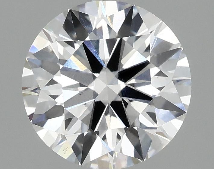 2.08 Carat Round Shaped Ideal Cut VS1 IGI Certified Lab Grown Diamond