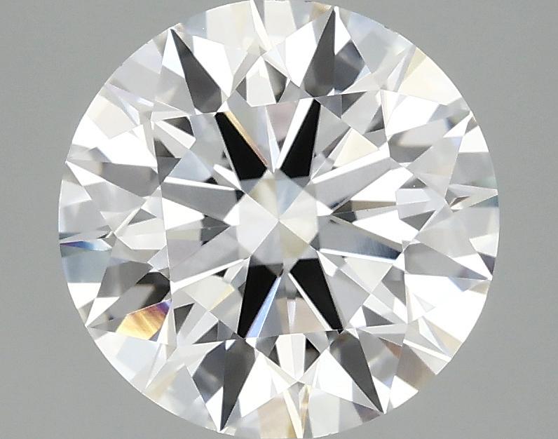 3.09 Carat Round Shaped Ideal Cut VVS2 IGI Certified Lab Grown Diamond