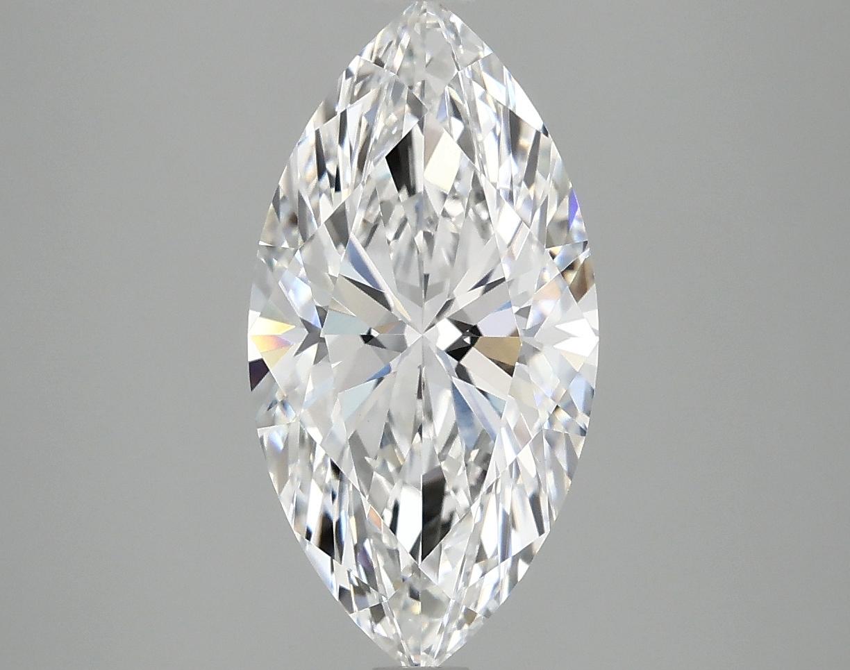 3.09 Carat Marquise Shaped Ideal Cut VVS2 IGI Certified Lab Grown Diamond