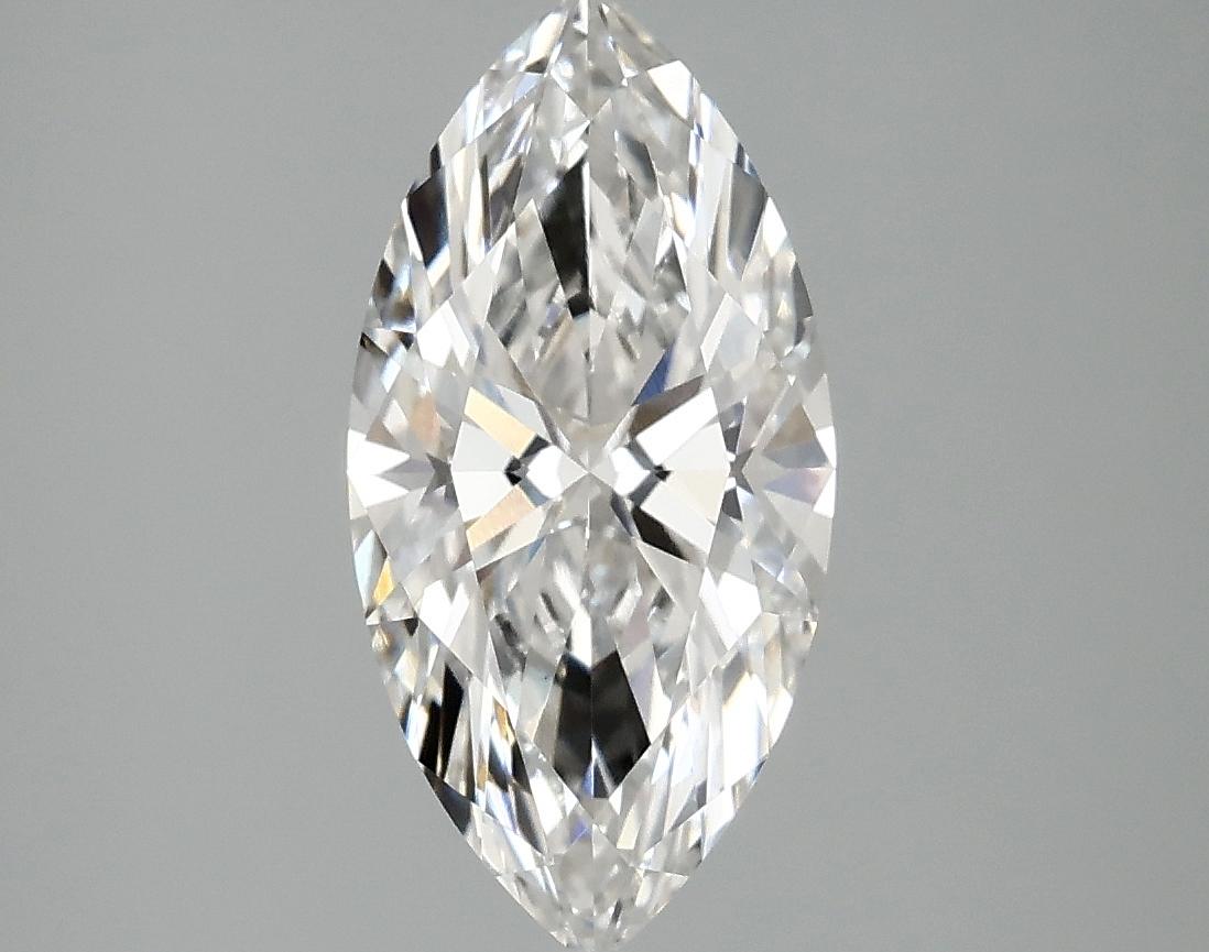 2.05 Carat Marquise Shaped Ideal Cut VVS2 IGI Certified Lab Grown Diamond