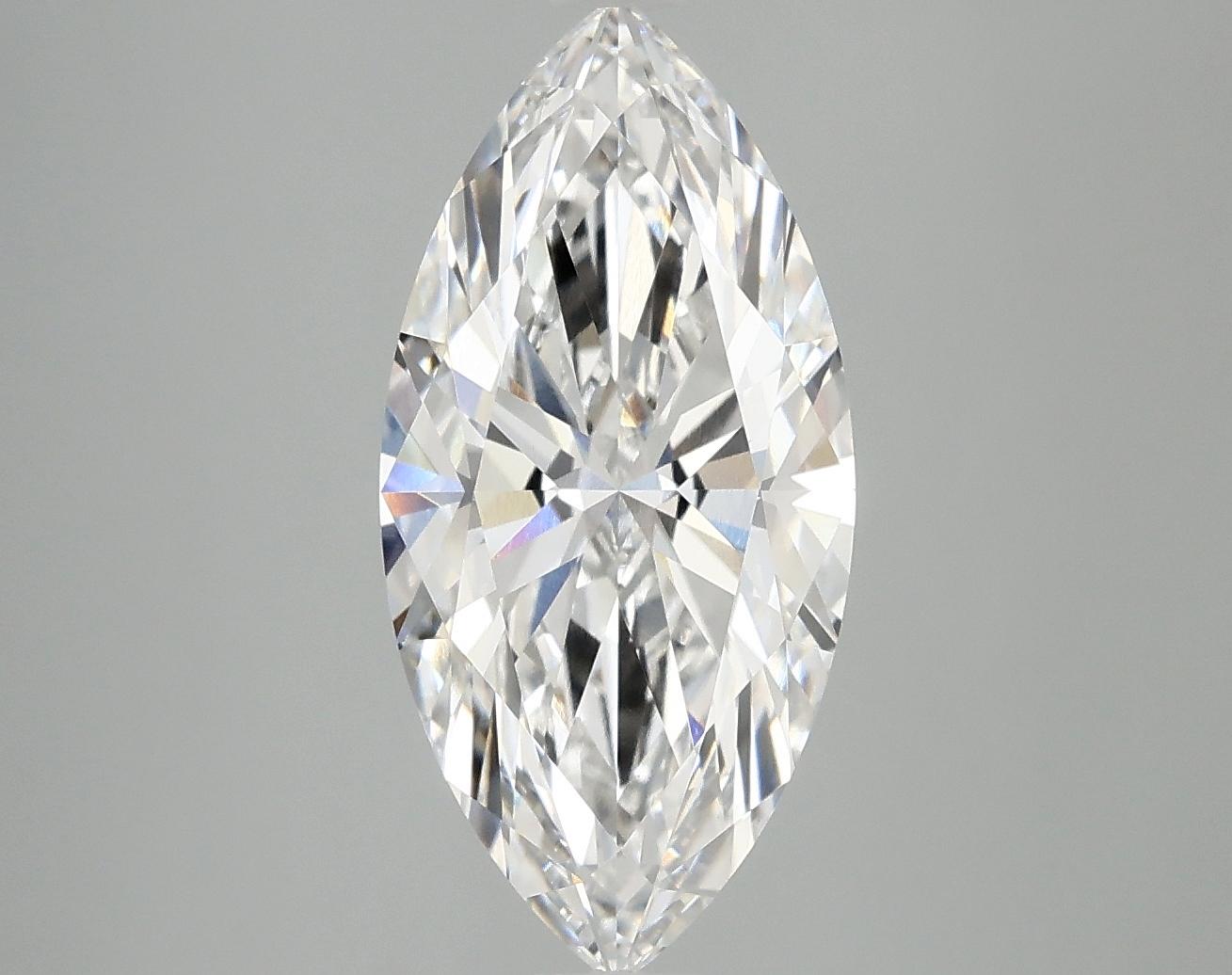 3.1 Carat Marquise Shaped Excellent Cut VS1 IGI Certified Lab Grown Diamond