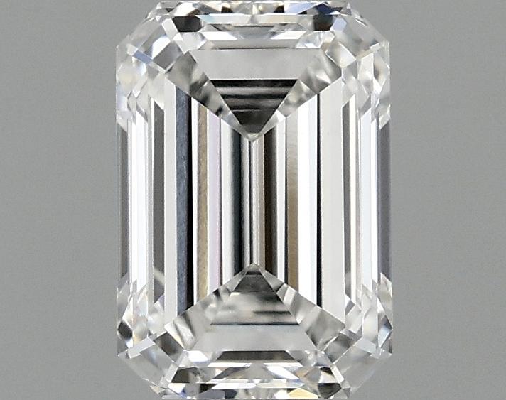 1.07 Carat Emerald Shaped Ideal Cut VVS2 IGI Certified Lab Grown Diamond