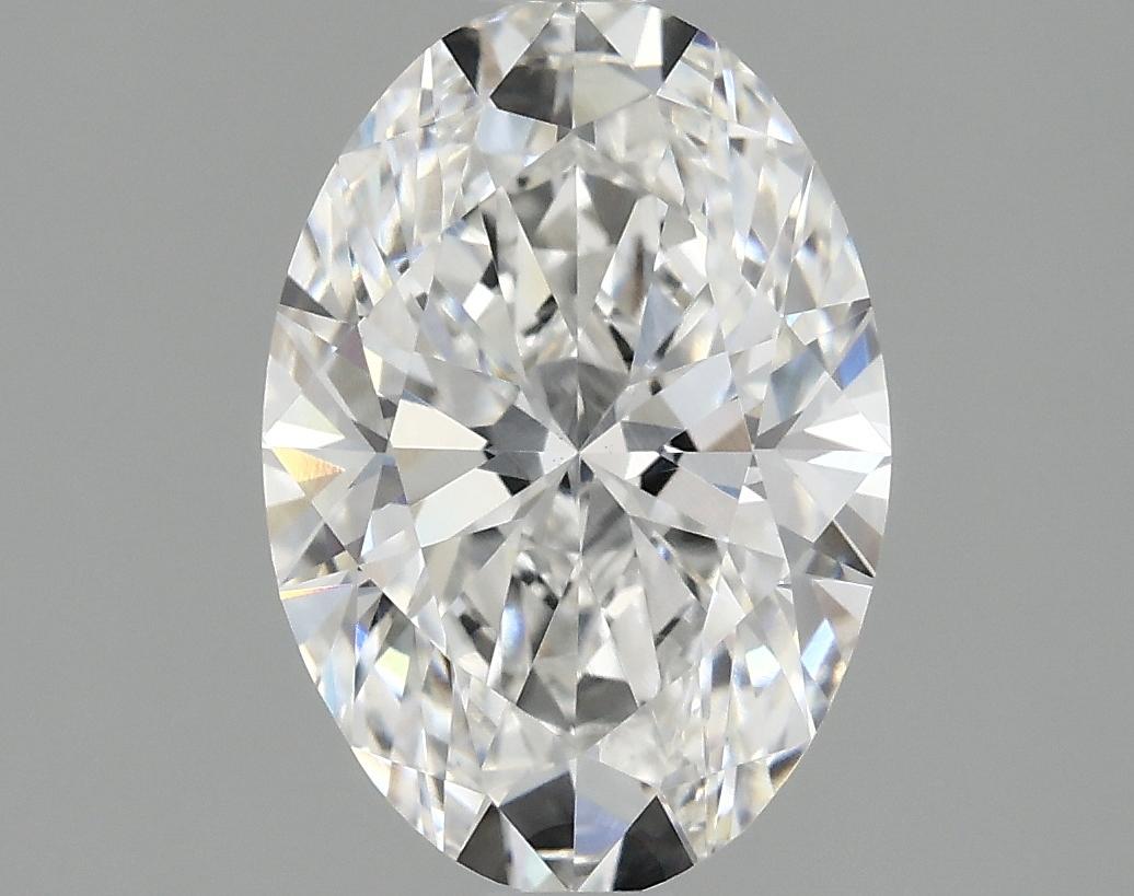1.5 Carat Oval Shaped Ideal Cut VVS2 IGI Certified Lab Grown Diamond