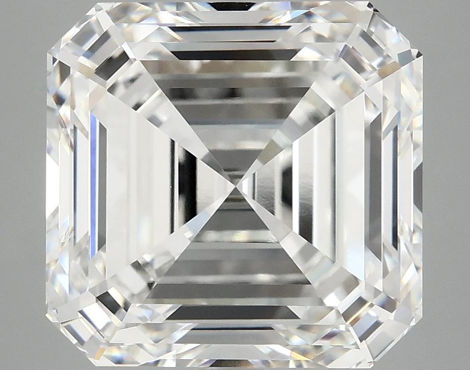 7.82 Carat Asscher Shaped Ideal Cut VVS2 IGI Certified Lab Grown Diamond