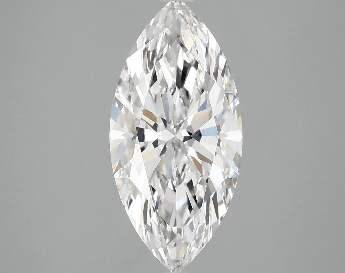 2.05 Carat Marquise Shaped Excellent Cut VVS2 IGI Certified Lab Grown Diamond