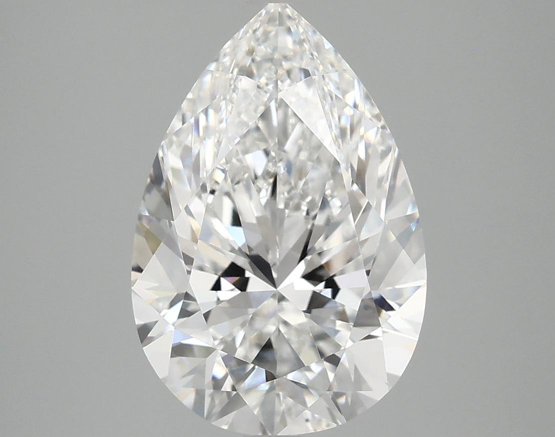 4.0 Carat Pear Shaped Excellent Cut VVS2 IGI Certified Lab Grown Diamond