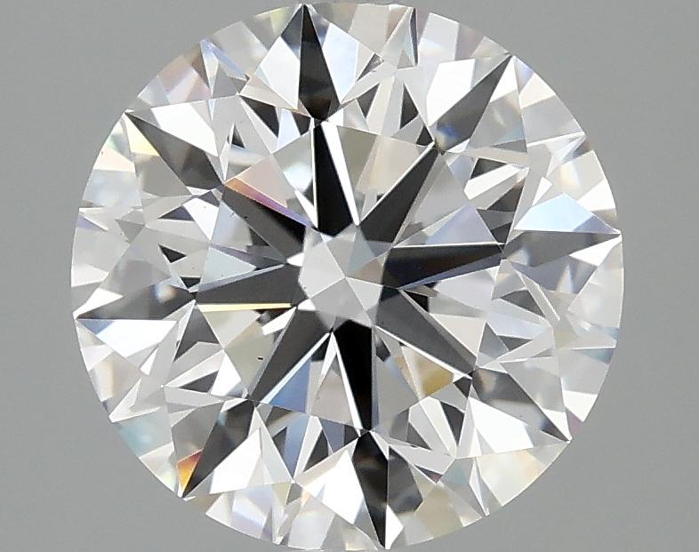 2.86 Carat Round Shaped Excellent Cut VS1 IGI Certified Lab Grown Diamond