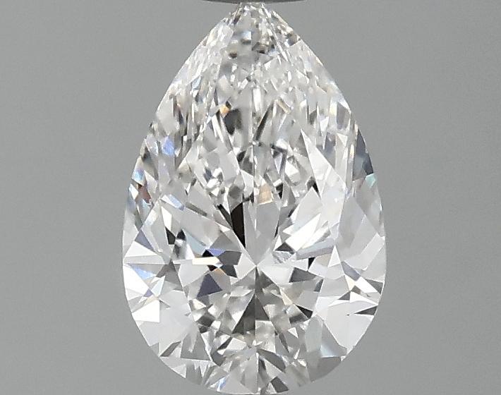 0.97 Carat Pear Shaped Excellent Cut VVS2 IGI Certified Lab Grown Diamond