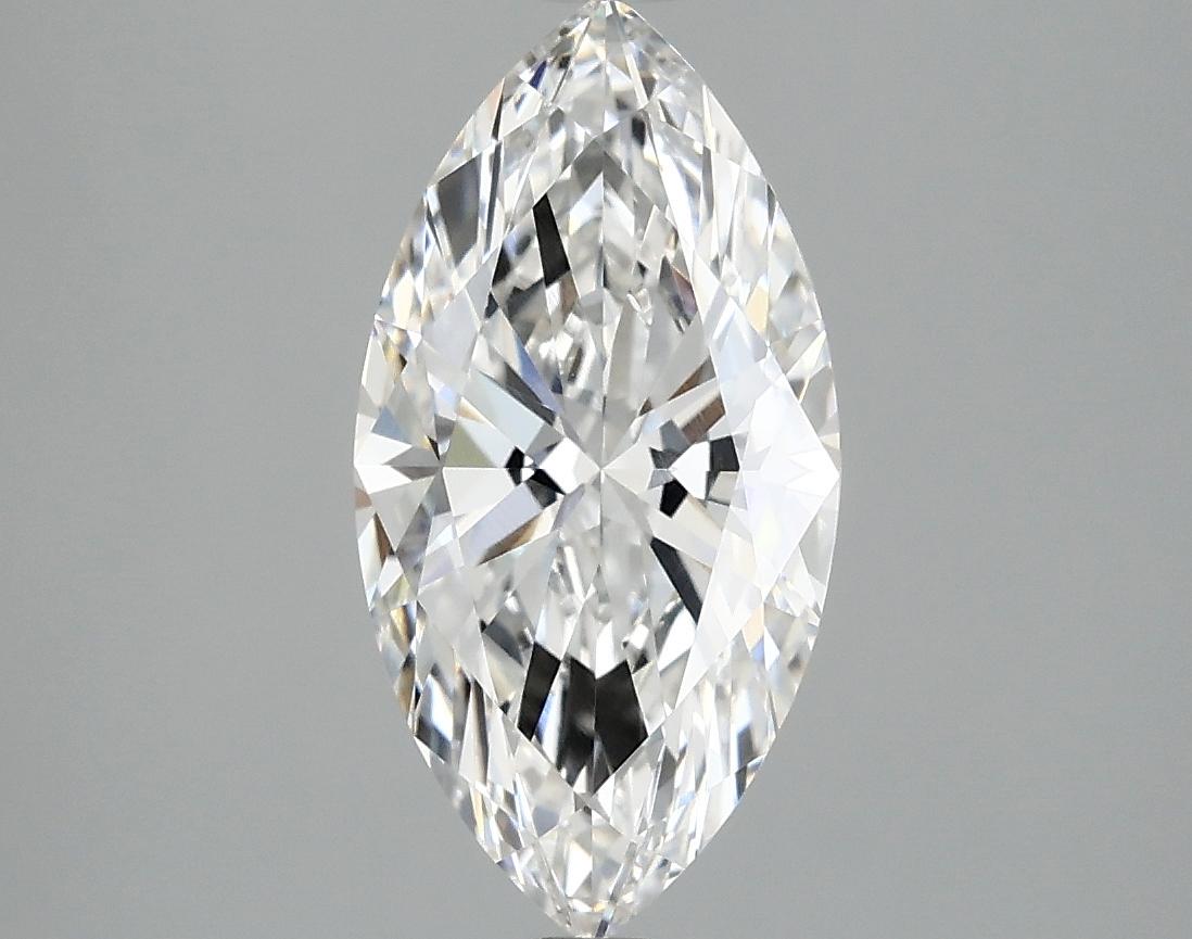 2.07 Carat Marquise Shaped Ideal Cut VVS2 IGI Certified Lab Grown Diamond