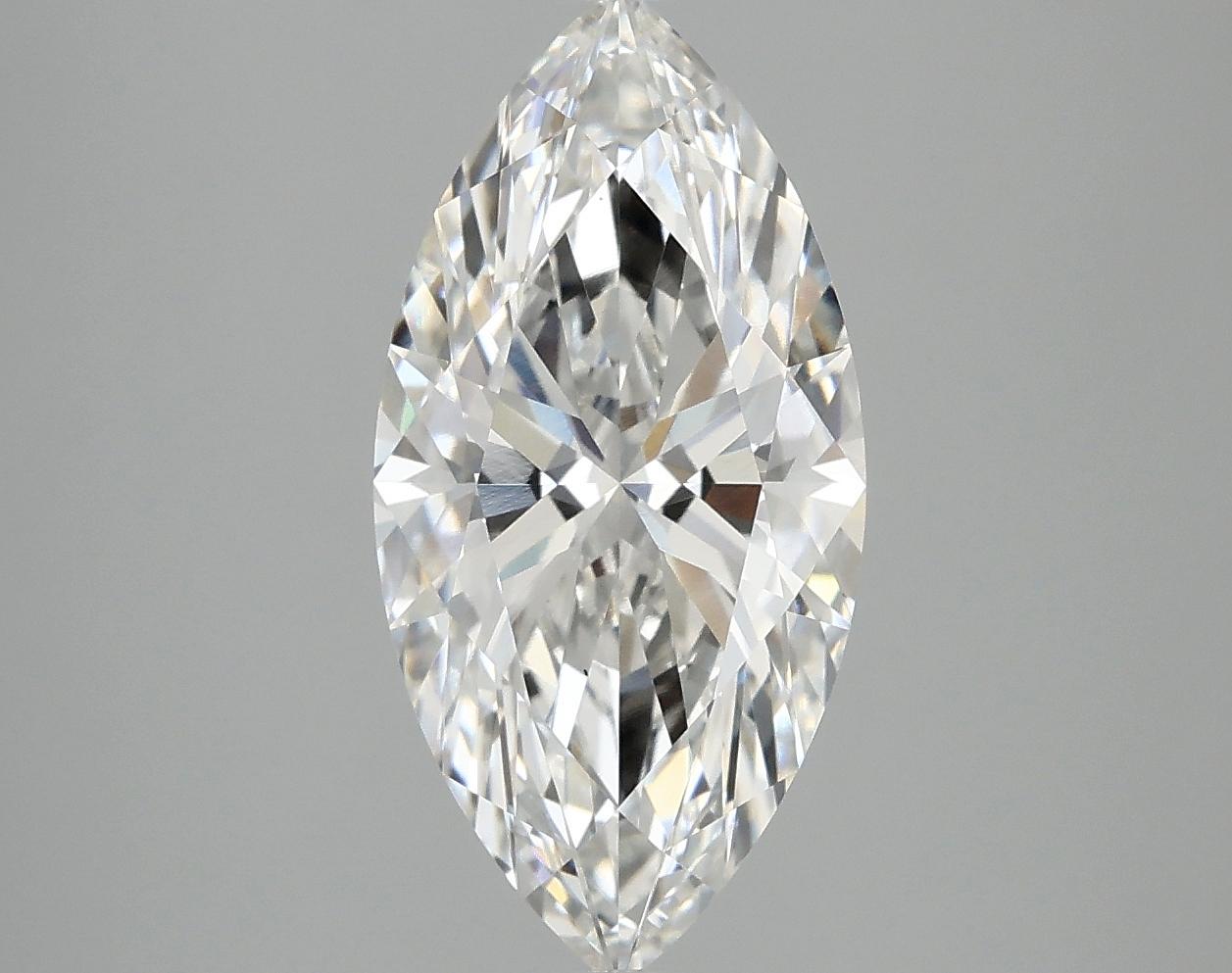 3.05 Carat Marquise Shaped Ideal Cut VS1 IGI Certified Lab Grown Diamond