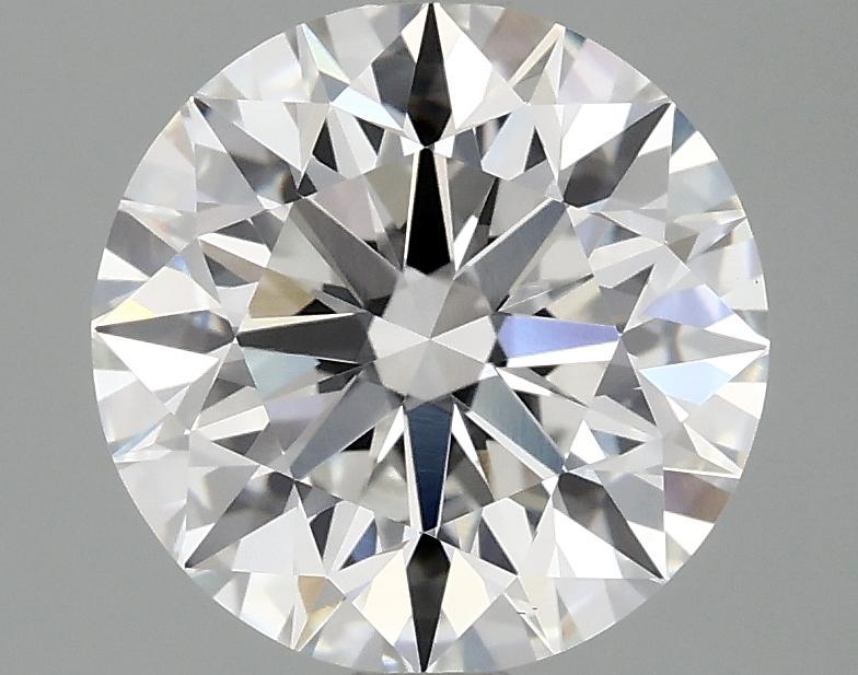 3.02 Carat Round Shaped Excellent Cut VS1 IGI Certified Lab Grown Diamond