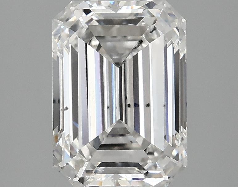 2.51 Carat Emerald Shaped Excellent Cut SI1 IGI Certified Lab Grown Diamond