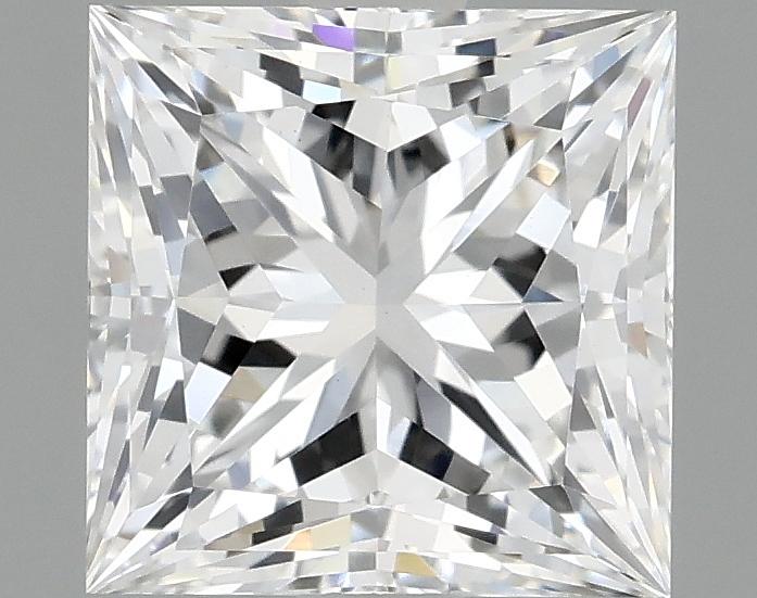 2.08 Carat Princess Shaped Ideal Cut VS1 IGI Certified Lab Grown Diamond